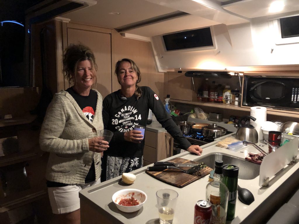 Yacht kitchen