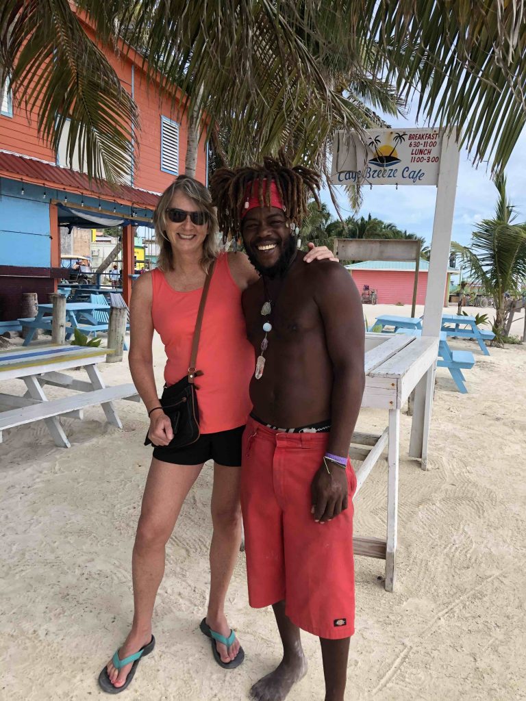 Chill with the locals - one of the things to do on Caye Caulker