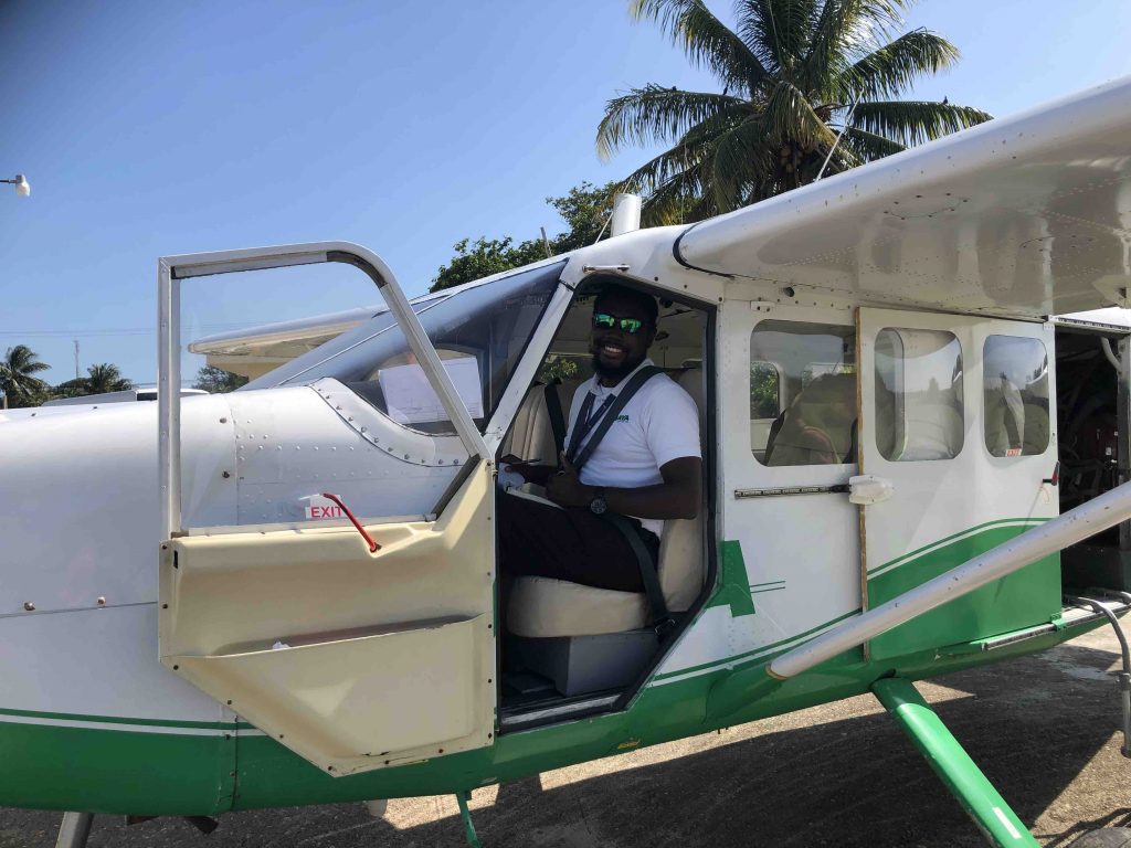 Pilot Kenny from Maya Air