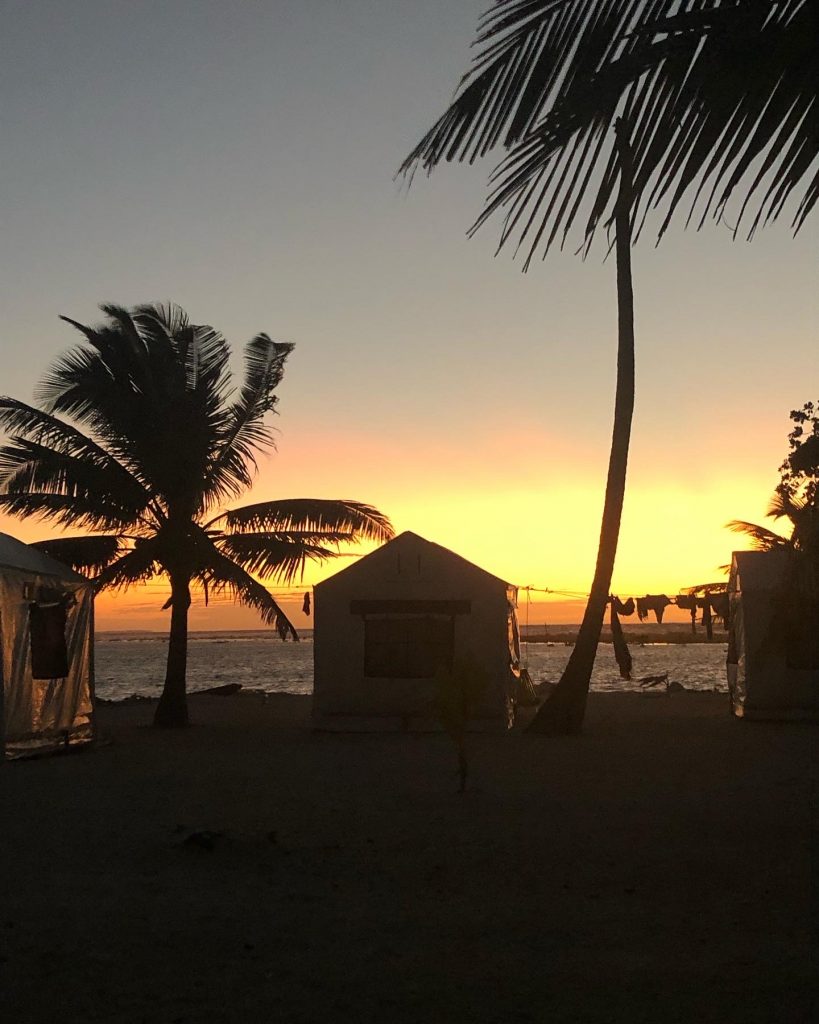 South Water Caye sunrise