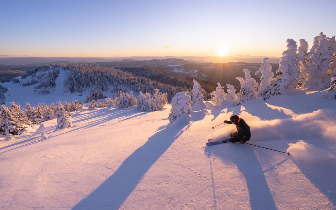 Sun peaks ski resort: happy to be number two