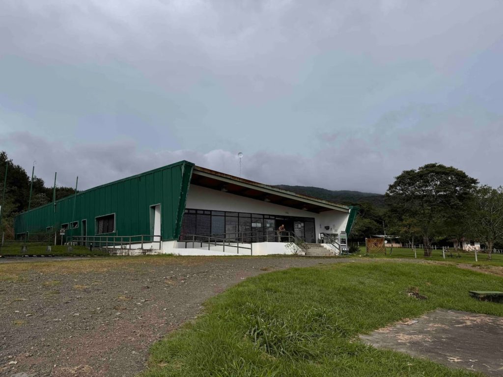 National Park entrance and interpretive centre